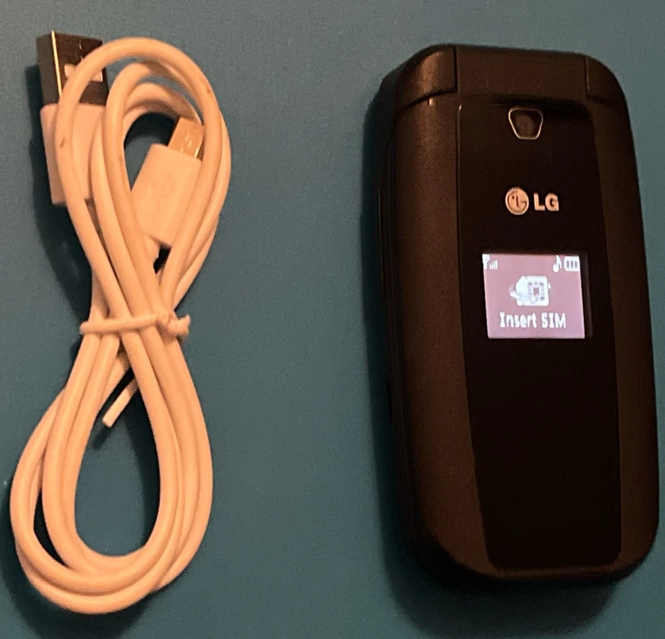 Teléfono celular LG 440G - 440 GB - negro (TracFone) prepago GSM cámara básica abatible Foto 2 de 4