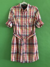 Tommy Hilfiger Long With Roll Up Sleeves dress With Belt Size S/P