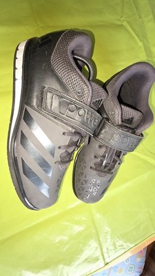 *Adidas Powerlift Power lift  Weightlifting Shoes Gewichtheberschuh Gr. 45 Grau