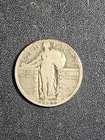 1927 U.S. Standing Liberty SILVER Quarter - Solid  GOOD stk#q35