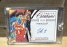 2024-25 Panini Immaculate Canvas Creations Jalen Johnson Auto 13/15 Hawks