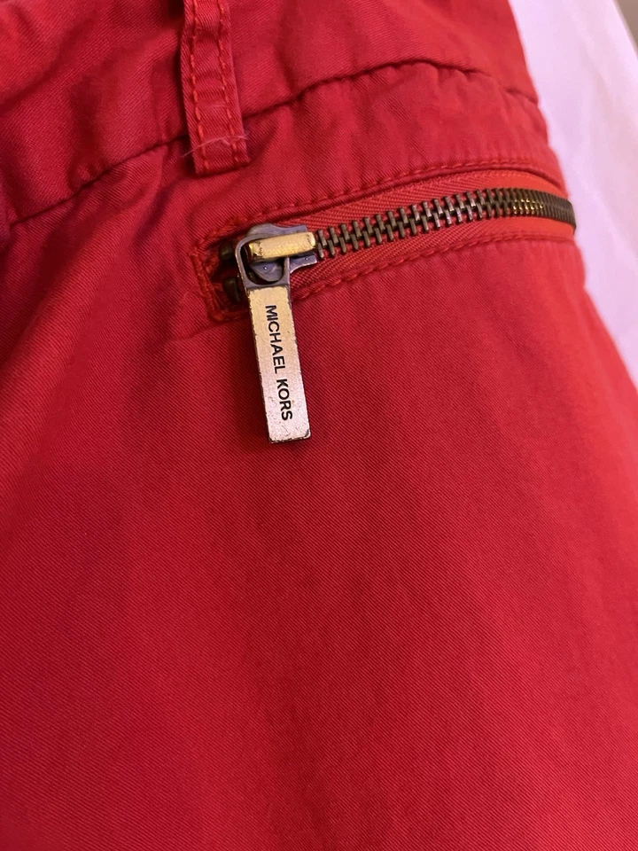 Capris rojos para mujer Michael Kors Foto 4 de 4