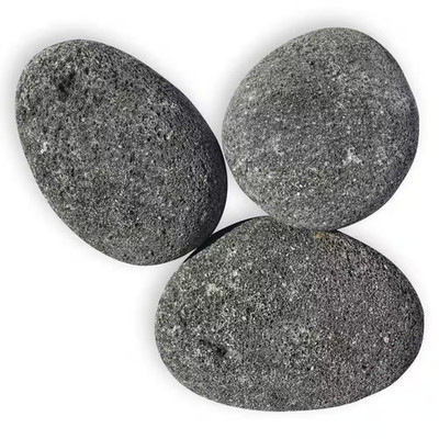 X-Large Lava Stone (Tumbled) Gray / Black 4 In. - 6 In. 20 Lbs. Bag