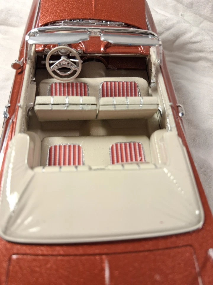 1959 Chevrolet Impala Convertible. Monogram 1/24 scale done ready for display! - Image 4 of 4