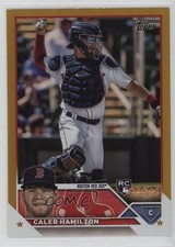 2023 Topps Update Gold Foil Caleb Hamilton #US160 0a6