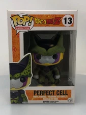 Funko POP! Animation Anime Dragon Ball Z DBZ Perfect Cell #13 DAMAGED BOX