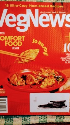 VEGNEWS THE COMFORT FOOD ISSUE JANUARY 2025 10 VEGAN ASIAN COMPANIES IN 2025