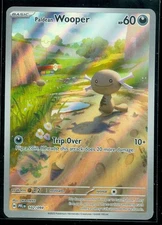 Pokemon PALDEAN WOOPER 102/094 - Phantasmal Flames - ILLUSTRATION RARE - MINT