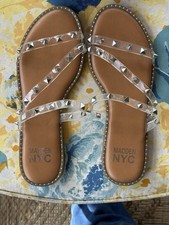 Madden NYC Womens Slide Sandels Size 7