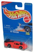 Hot Wheels GT Racer 1995 Florescent Orange Toy Car 468