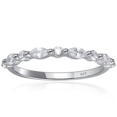 Starlette Women's Rosalind Stackable Ring Silver