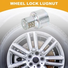 066 Wheel Lock Lugnut Antitheft Screw Nut Removal Key Socket for BMW MINI COOPER
