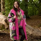 OHS Drying Changing Robe Sherpa Lined Water Resistant Oversize Coat Adults Kids