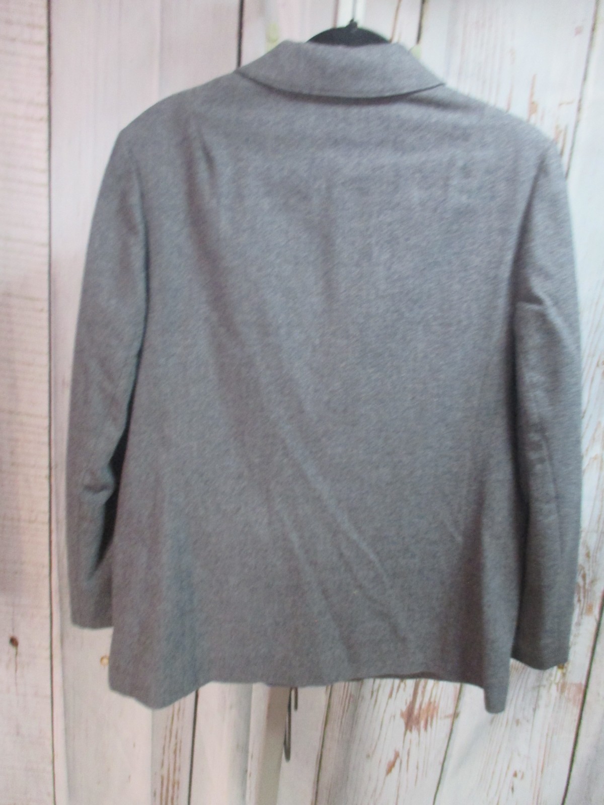 Vtg PENDLETON 10 / M ? Gray 2 Button Jacket Blaze… - image 3