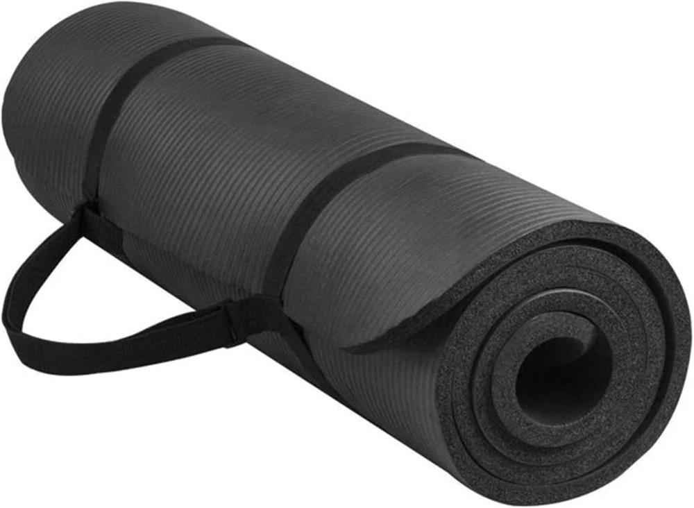 1/2-Inch Extra Thick High-Density Yoga Mat with Anti-Tear Design for Comfortable and Durable Exercise, Yoga, and Fitness Sessions 1/2-Inch Extra Thick High-Density Yoga Mat with Anti-Tear Design for Comfortable and Durable Exercise, Yoga, and Fitness Sessions