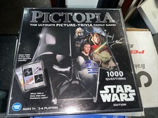  Pictopia Star Wars Edition Ultimate Picture Trivia Family Board Game New Sealed