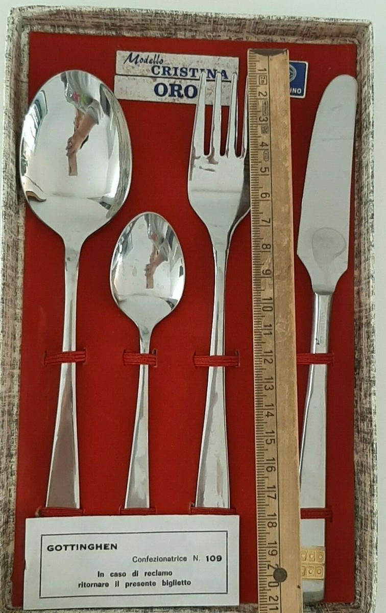 Set Posate Da n. 6 acciaio Inox