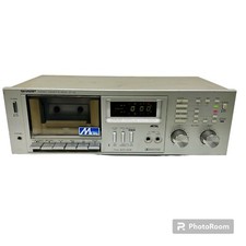 VINTAGE SHARP Stereo Cassette Deck RT-20 Computer Controlled Multi-display