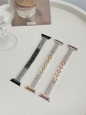 Strap Diamond Wrist Band Bracelet for Apple Watch 10 9 8 7 6 5 SE 41/42/44/45mm