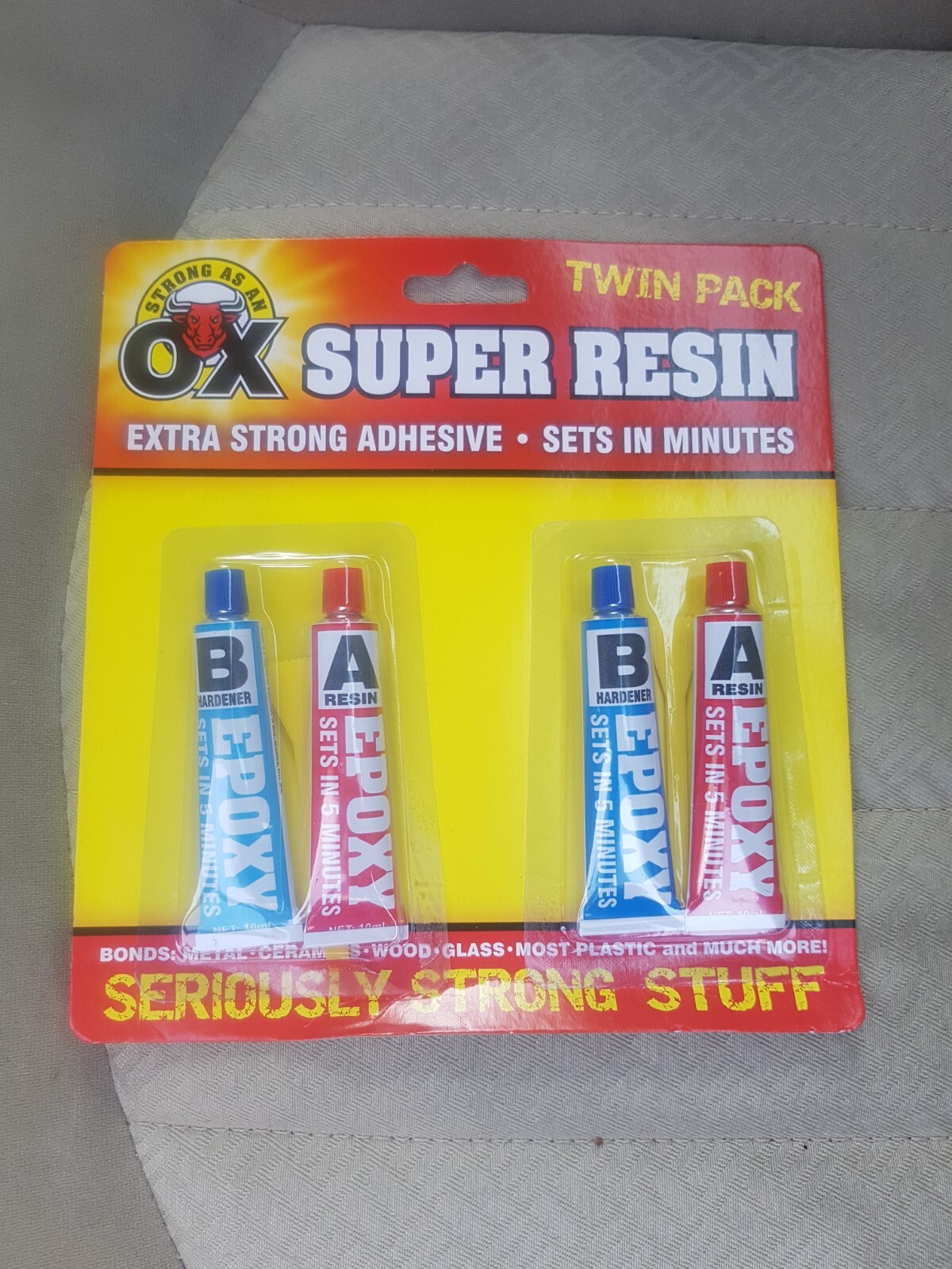 Twin Pack Epoxy Resin Glue Adhesive Kit quick Rapid set. eBay