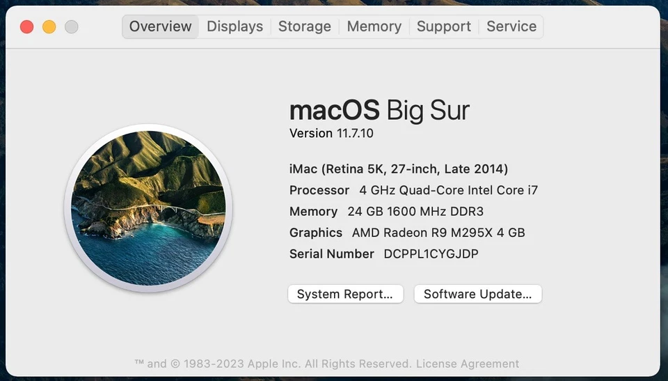 Imac 27 Retina 5k (late 2014) 4GHz I7, 24GB RAM, 512GB SSD, 4GB Graphics - Image 3 of 4