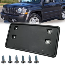 For 2011-2016 Jeep Patriot Front License Plate Frame Mounting Bracket Holder