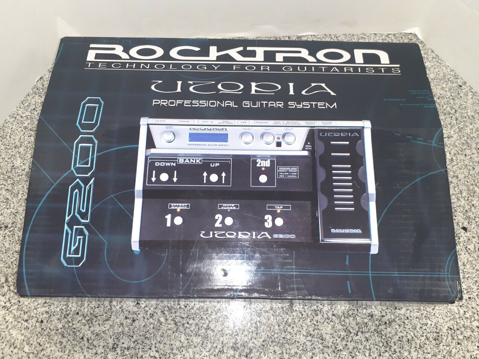 Rocktron Utopia G200 Guitar Multi Effects Pedal for sale online | eBay