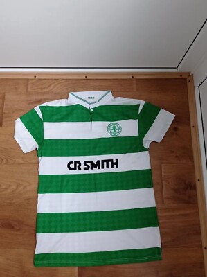 RETRO REPLICA MENS FC CELTIC 1987/1988 HOME SOCCER FOOTBALL SHIRT