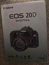 Canon EOS Rebel Camera User Manual English Spanish XT XTi XS XSi 30D 40D 60D 70D