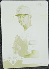 RHEEGO McINTOSH 2019 Panini USA Stars & Stripes RC PRINTING PLATE SP #1/1 One of