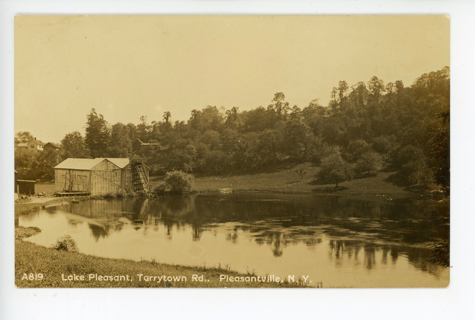 Lake Pleasant RPPC Pleasantville NY Tarrytown—Westchester County