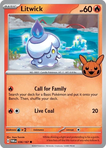 Litwick 036/167 Trick or Trade Booster Bundle 2024