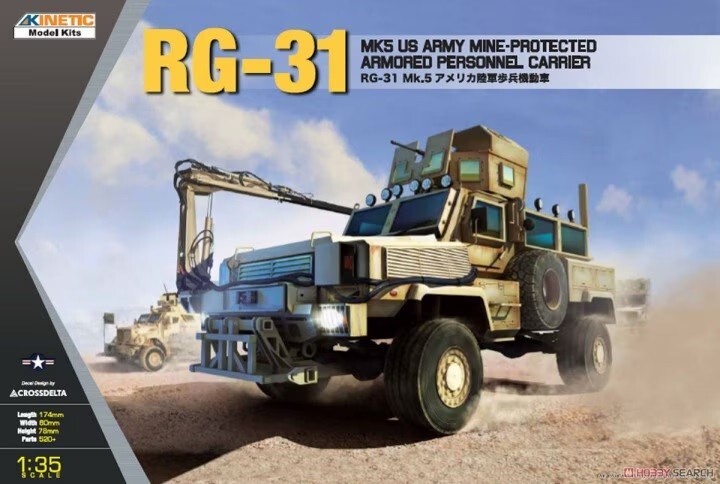 RG-31 MK3 Canadian Army Mine-Protected Armored Personnel Carrier with RWS Kinetic 61010