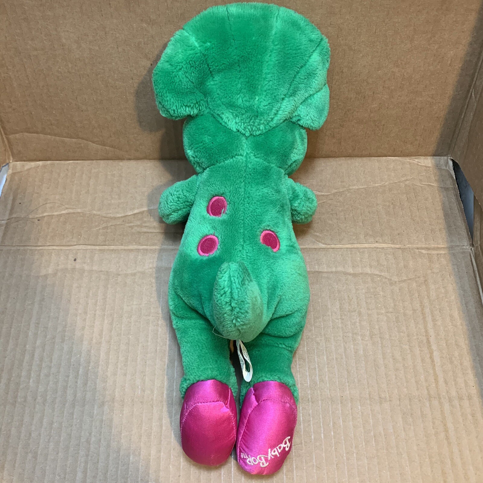 Vintage 1992 Barney & Baby Bop Stuffed Animal Plush Toys Vintage