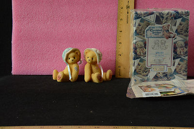 Cherished Teddies JUNE AND JEAN...I'VE ALWAYS WANTED TO BE JUST LIKE YOU...NEW.