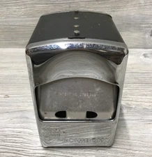 Vintage Erving Papers Lowboy Chrome & Black Diner Napkin Dispenser