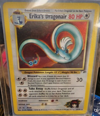 erika's dragonair pokemon card value this piece serves as a premier focal point for any high Holographic Erika's Dragonair Gym Heroes