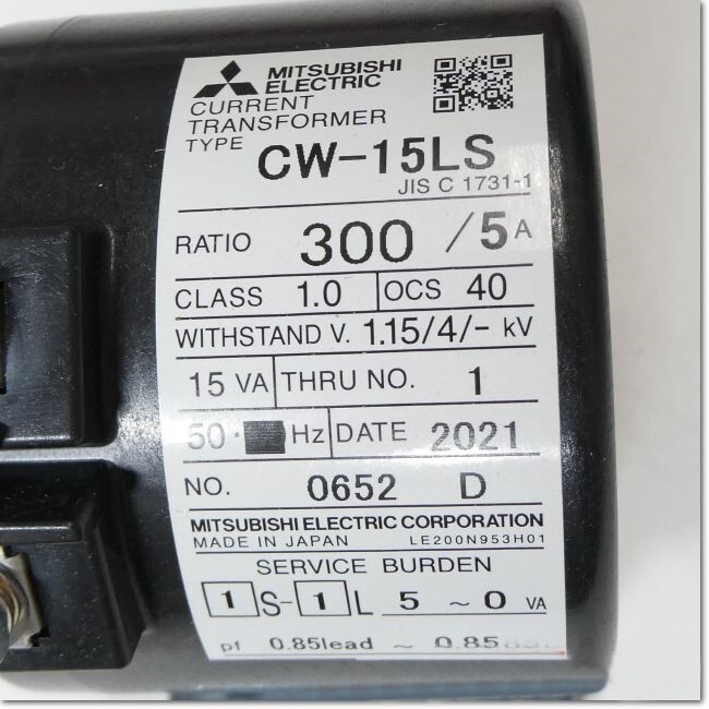 Mitsubishi Electric CW-15LS 300/5A instrument transformer NEW | eBay