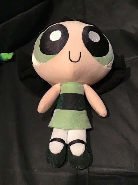 Powerpuff Girls ButterCup Plush 12â Stuffed Toy Doll Applause Preowned (A11) | eBay