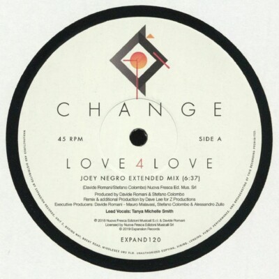 CHANGE '' LOVE 4 LOVE '' / '' MAKE ME (GO CRAZY) '' SEALED UK 12 SOUL FUNK DISCO