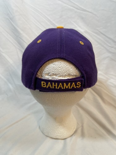 Gorra de béisbol Freeport Bahamas Souvenier Tourist gorra ajustable letras elevadas - Imagen 2 de 3