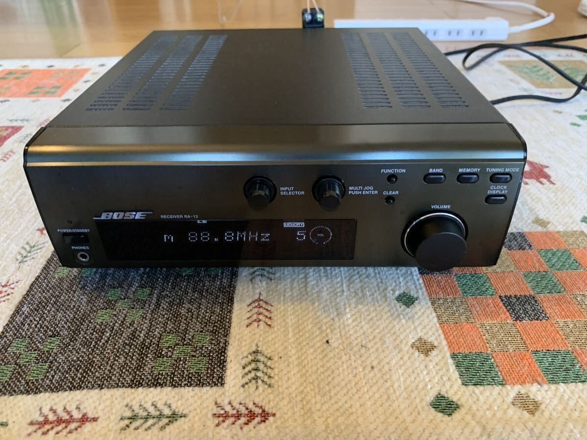 BOSE RA-12 AV Amplifier Sound System Stereo Receiver AC 100V Used