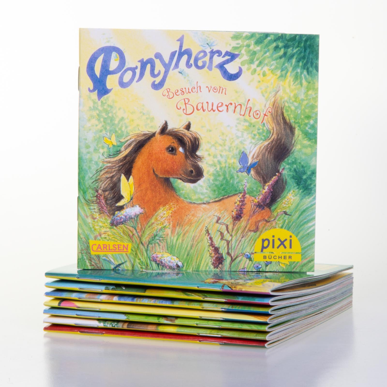 Thumbnail - Pixi-8er-set 259: Ponygeschichten Mit Pixi (8x1 Exemplar) Usch Luhn