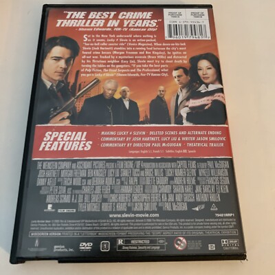Lucky Number Slevin (DVD,Widescreen) Josh Hartnett, Morgan Freeman