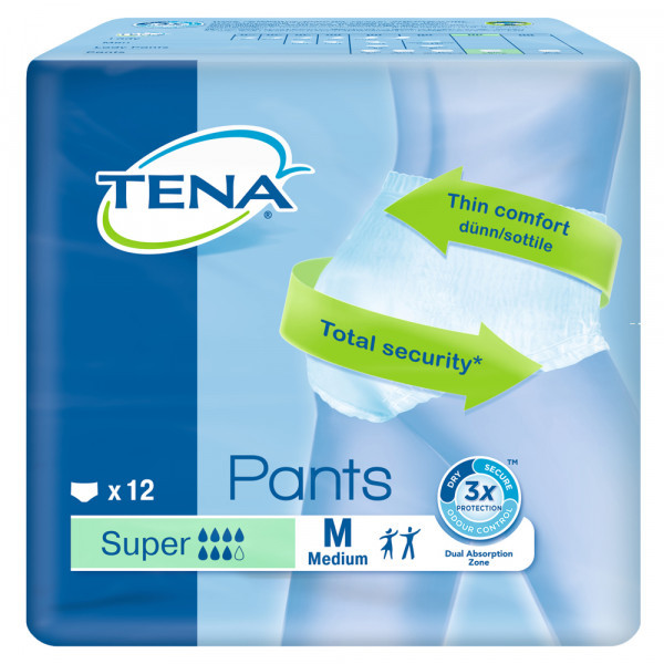 Tena Pants Protect+ Super Medium 24 Pack Incontinence - Image 6