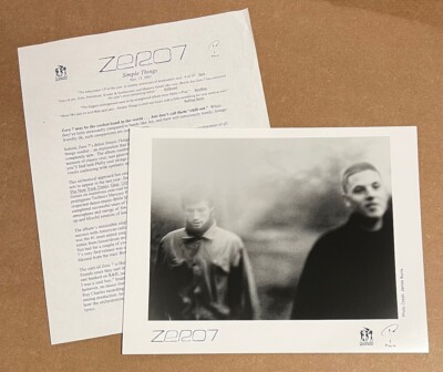 Zero 7 - Simple Things RARE promo press kit '01