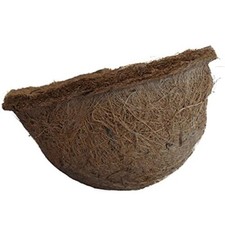 Palm Naki 16” Coconut Coir Hanging Planter Liners Set of 4 -_