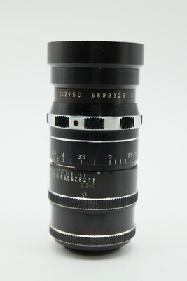 SCHNEIDER-KREUZNACH Black 50mm f/2 Cine-Xenon Lens C Mount for