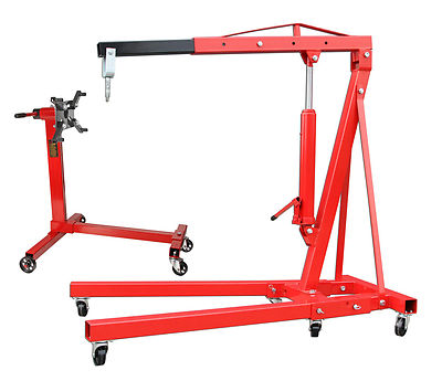 Motorständer Motorhalter 900 KG + 2 T Motorkran 2000 Kg + Balancierer