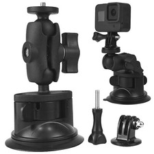 360  Rotation Car Windshield Suction Cup Mount Holder for GoPro DJI Insta360 etc